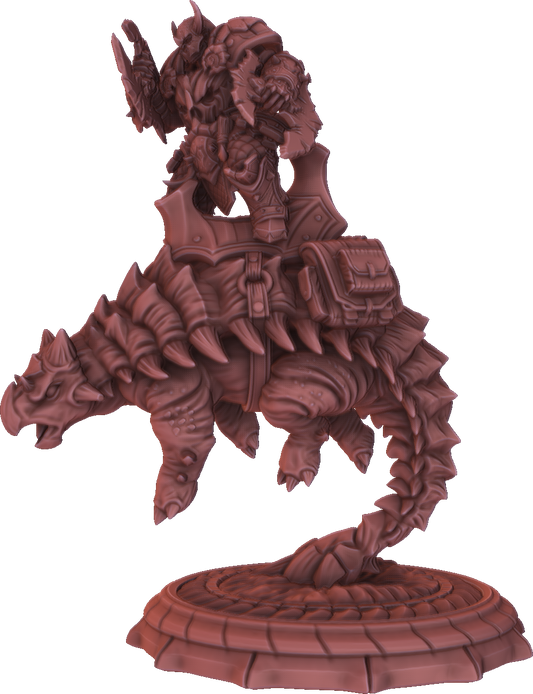 Brayan Nafarrate - Orc w/Ankylosaurus #3 - DnD/TTRPG Figure/Miniature
