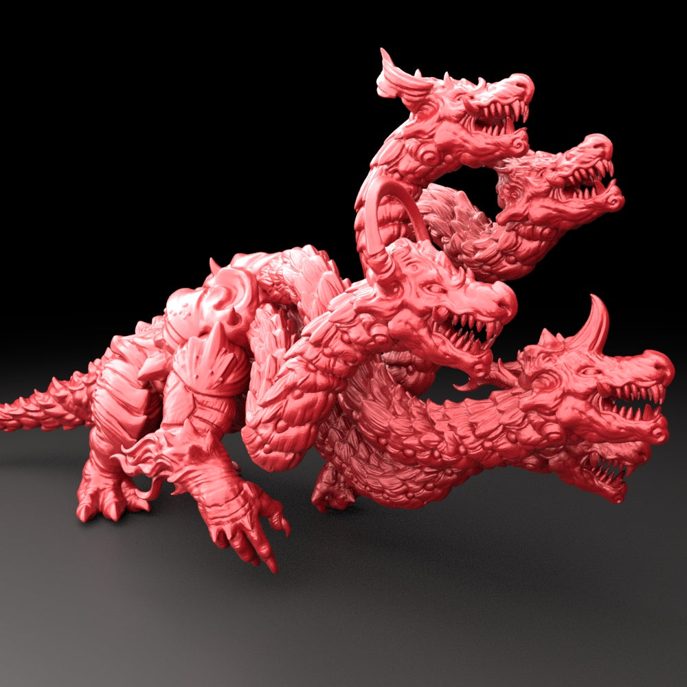 Brayan Nafarrate - Bestiary #5 - Orochi Dragon #1 - DnD/TTRPG Figure/Miniature