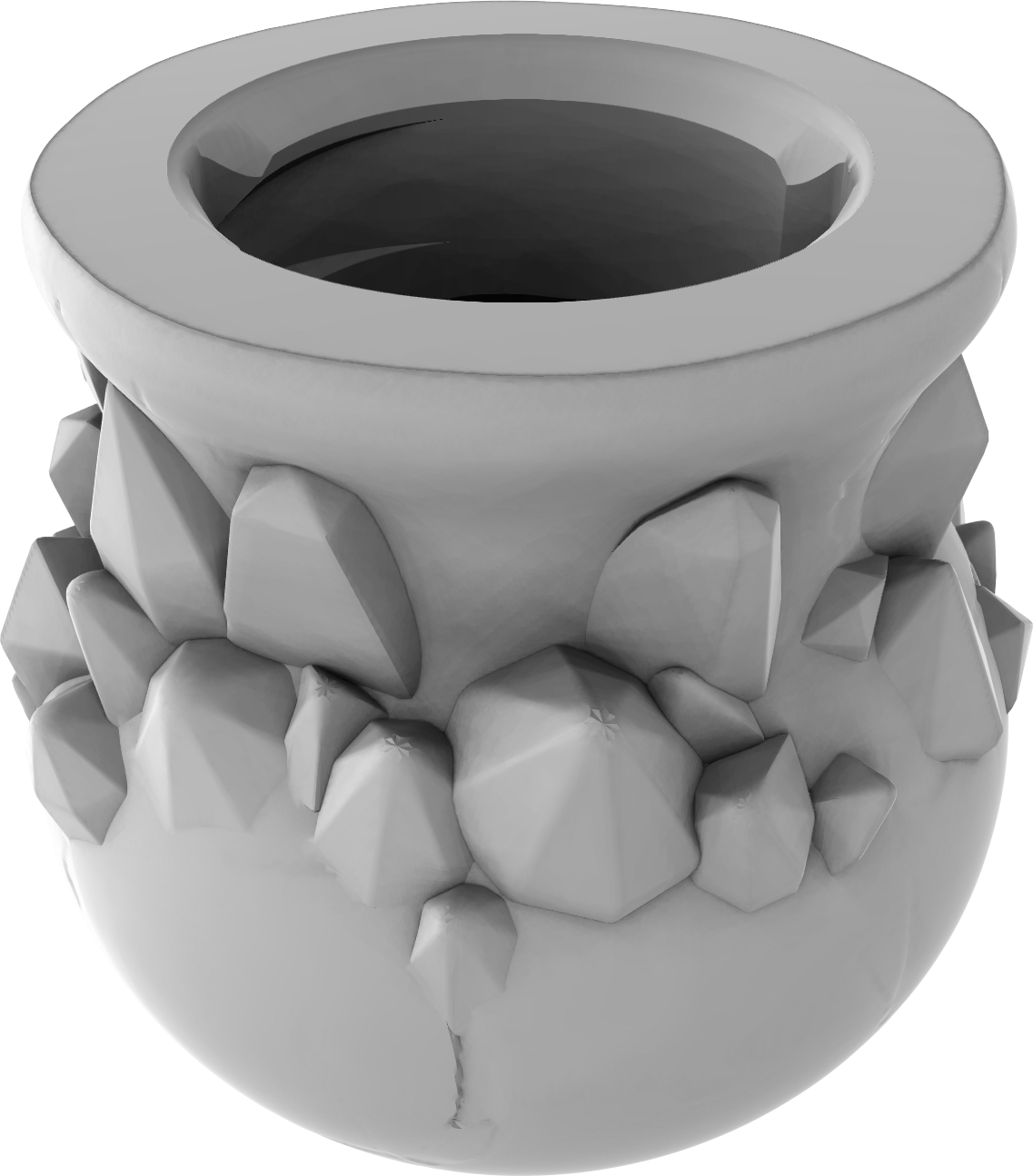 Ars Moriendi - Tiny Potions Dice Holder - Crystal - DnD/TTRPG/Roleplaying/Wargames - Helios3DPrinting