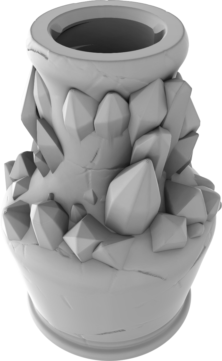 Ars Moriendi - Variety Potion Dice Holder - Crystal #2 - DnD/TTRPG/Roleplaying/Wargames - Helios3DPrinting