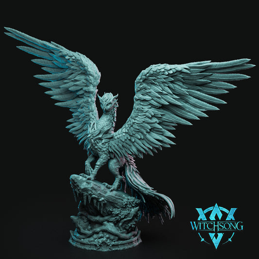 Witchsong Miniatures - Owlgod Parliament - Archimedes - Helios3DPrinting