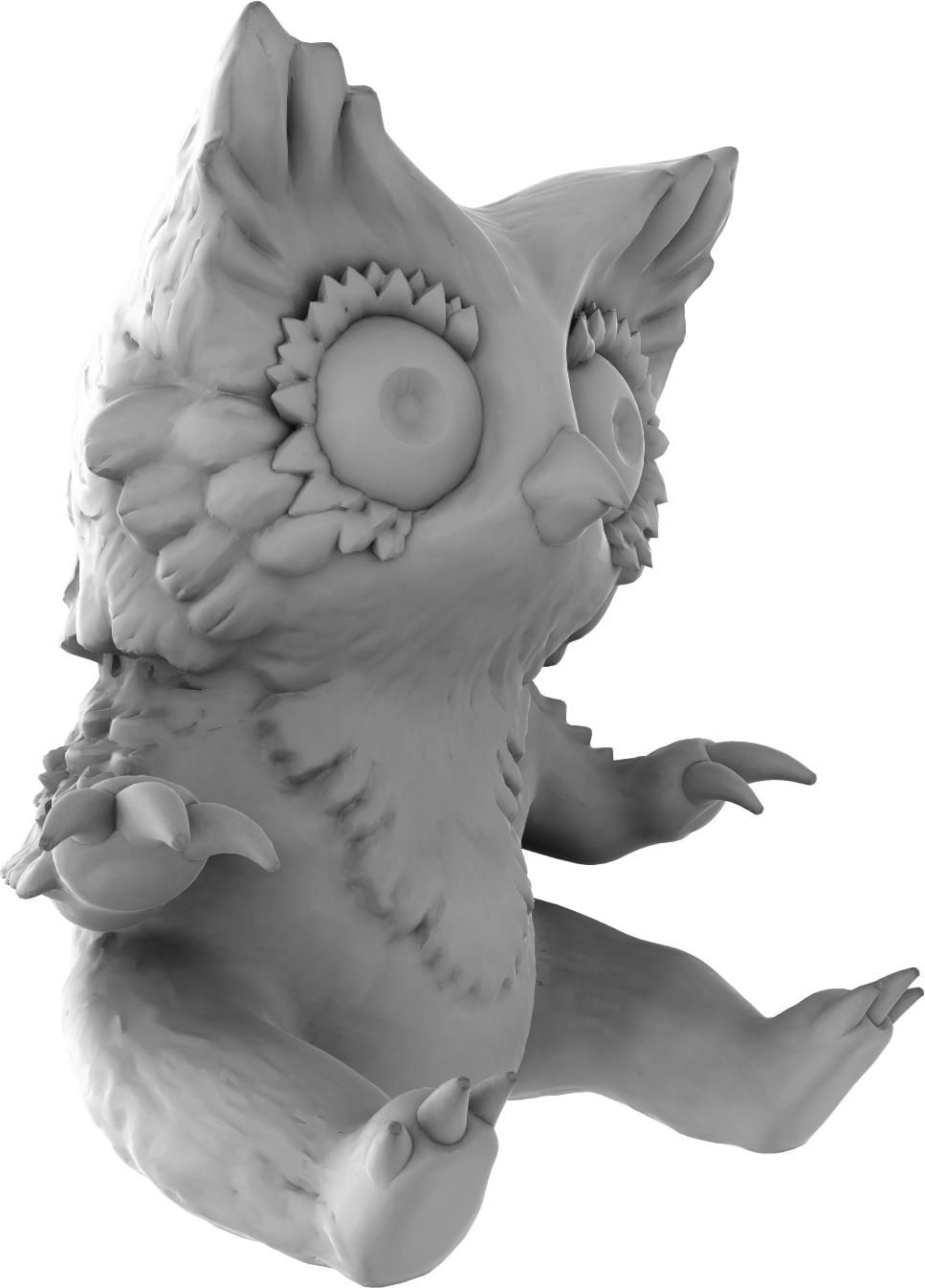 Brayan Nafarrate - Bestiary #4 - Pet Owlbear - DnD/TTRPG Figure/Miniature