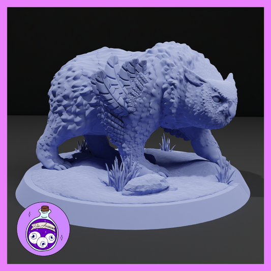 Ella's Arcanum - RPG Essentials #1 - Owlbear - 2 Poses - DnD/Pathfinder/TTRPG