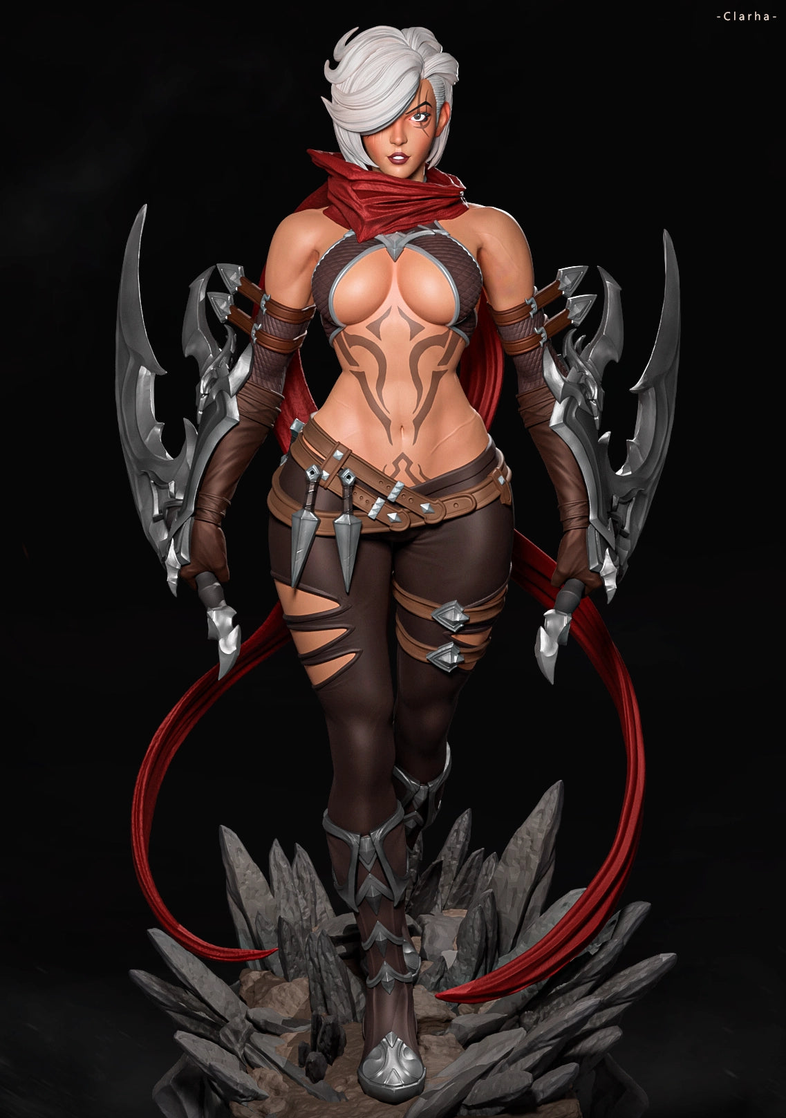 Luis Donaldo Meza - Fantasy Assassin - 80mm Pin Up/Figure/Model/Diorama