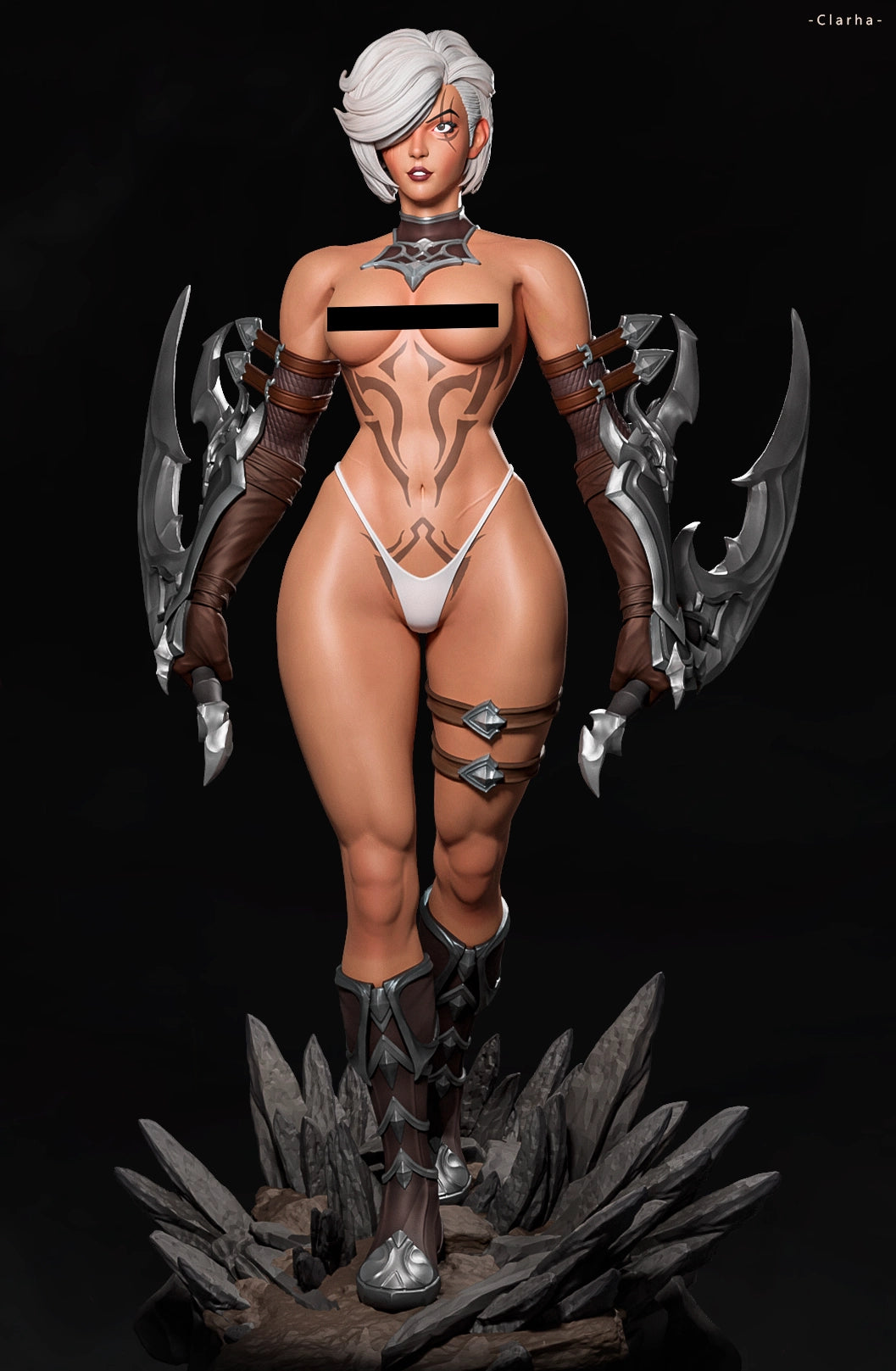 Luis Donaldo Meza - Fantasy Assassin - 80mm Pin Up/Figure/Model/Diorama