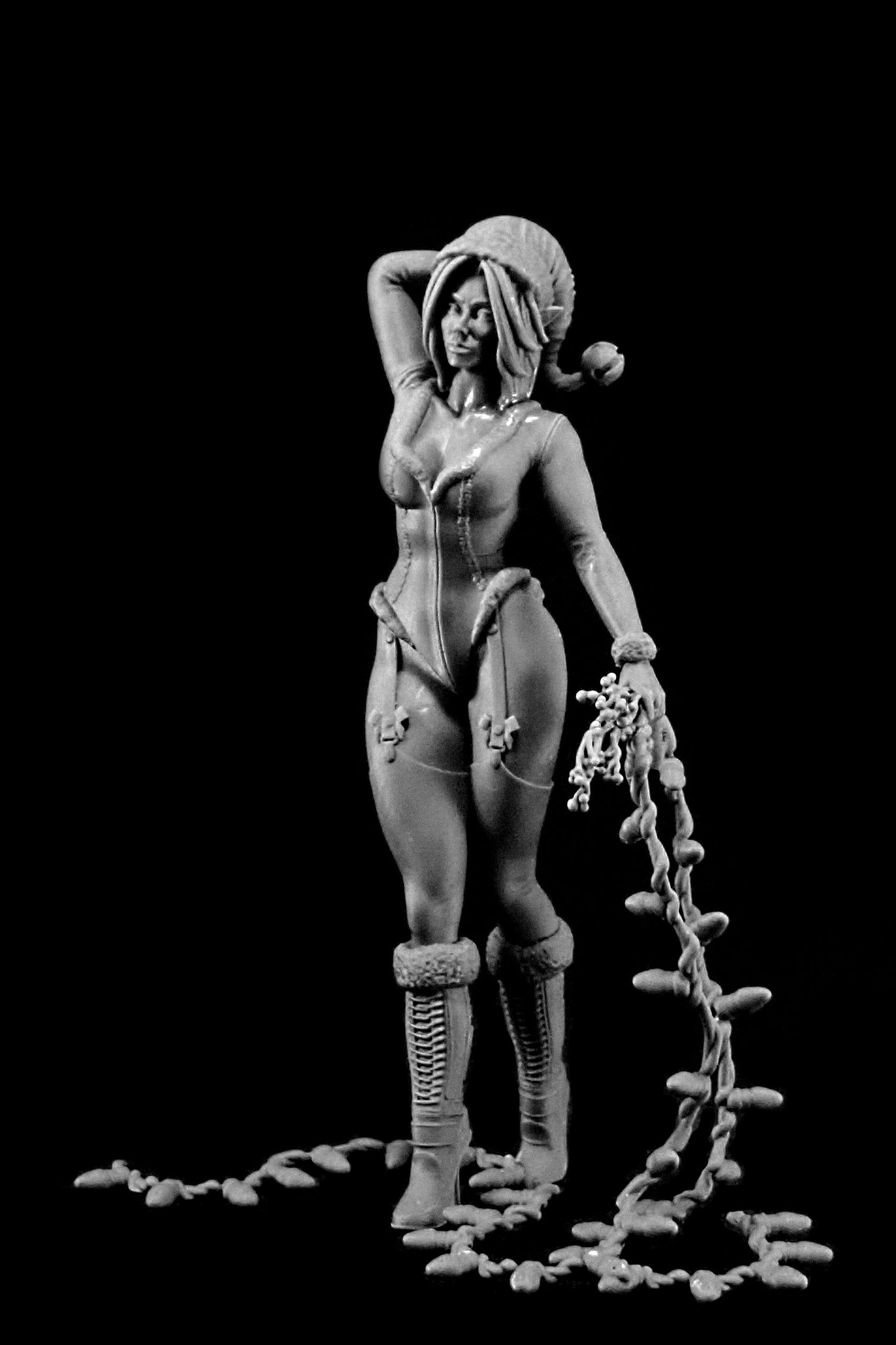 Bella Nacht - Veera: Christmas Elf - 75mm Pin Up/Figure/Model/Diorama