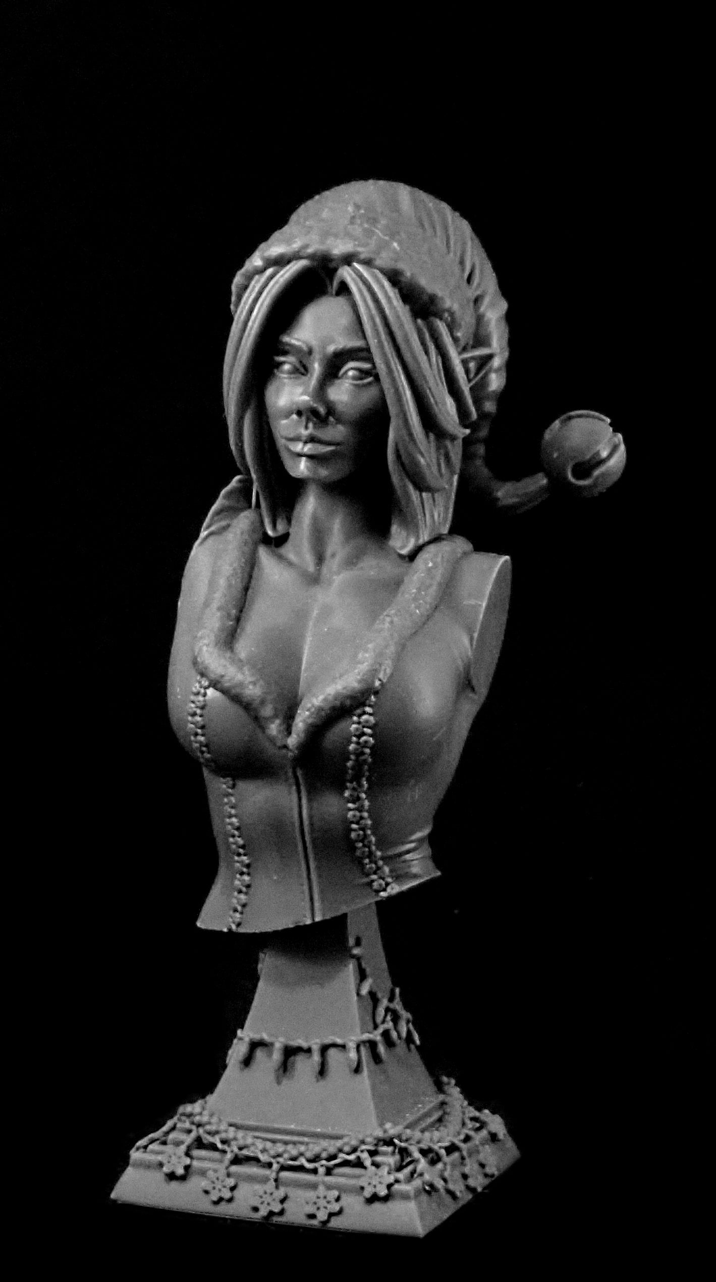 Bella Nacht - Veera: Christmas Elf - 75mm Pin Up/Figure/Model/Diorama