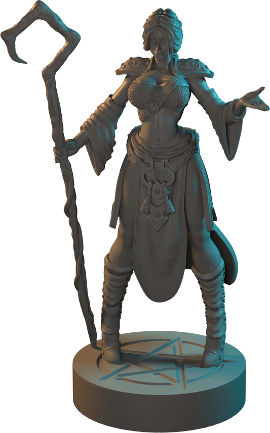 Clover Leaves - Fighter Girl #4 - Pili - 75mm Pin Up/Figure/Model/Diorama