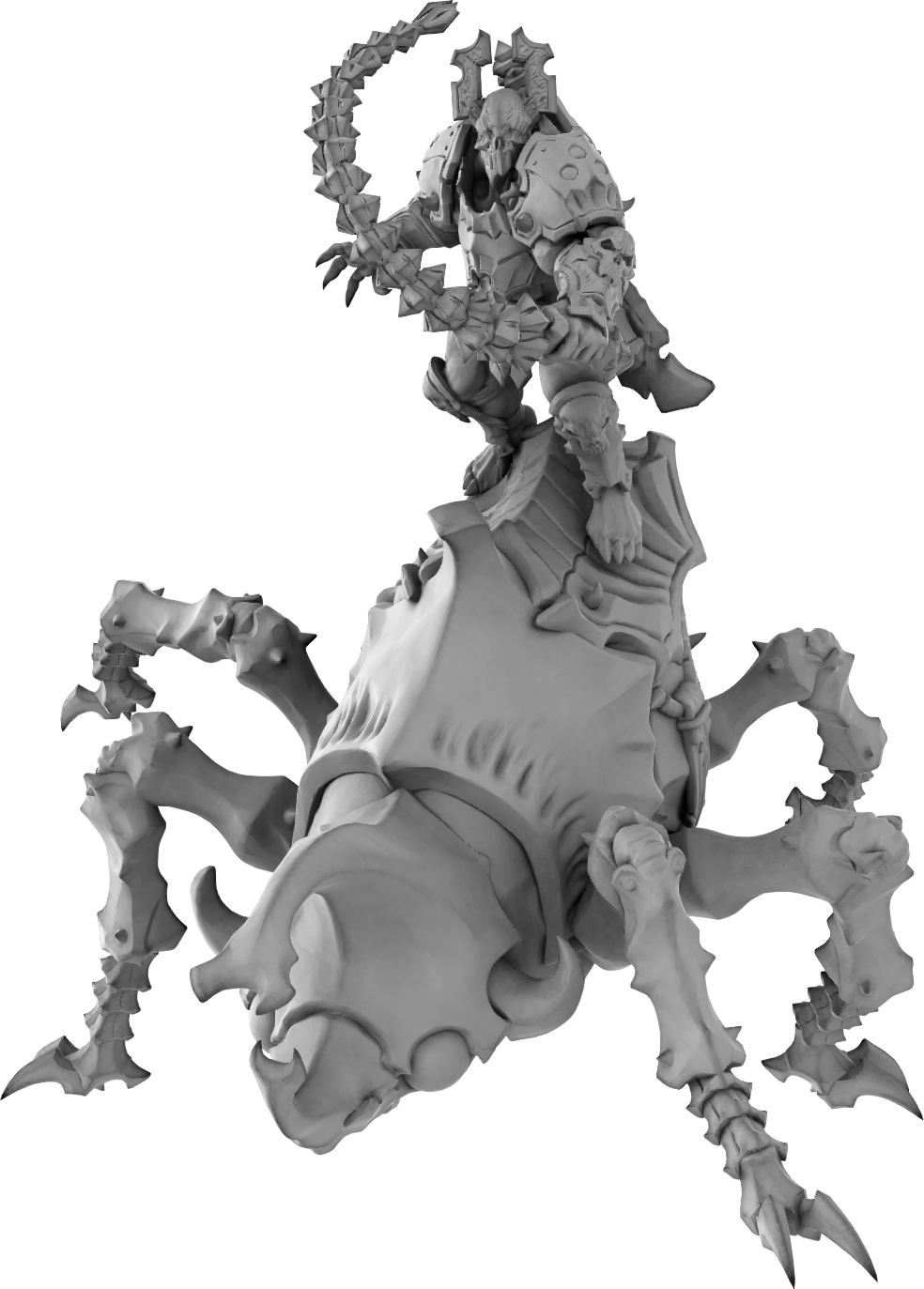 Brayan Nafarrate - Demon Punisher #2 - DnD/TTRPG Figure/Miniature