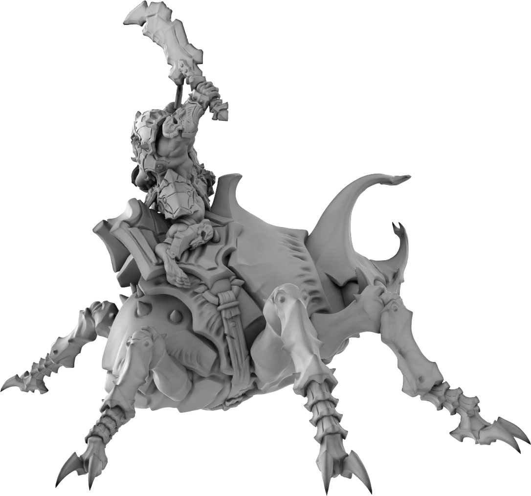 Brayan Nafarrate - Demon Punisher #3 - DnD/TTRPG Figure/Miniature