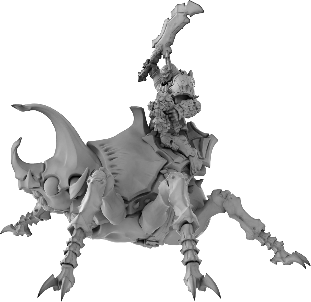 Brayan Nafarrate - Demon Punisher #3 - DnD/TTRPG Figure/Miniature