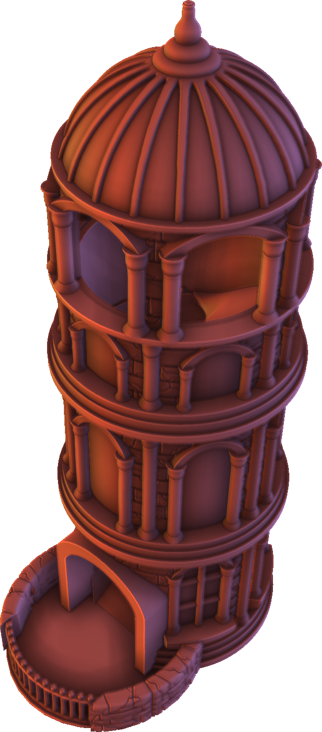 Hera'Stone - Palace Dice Tower - DnD/TTRPG/Roleplaying/Wargames