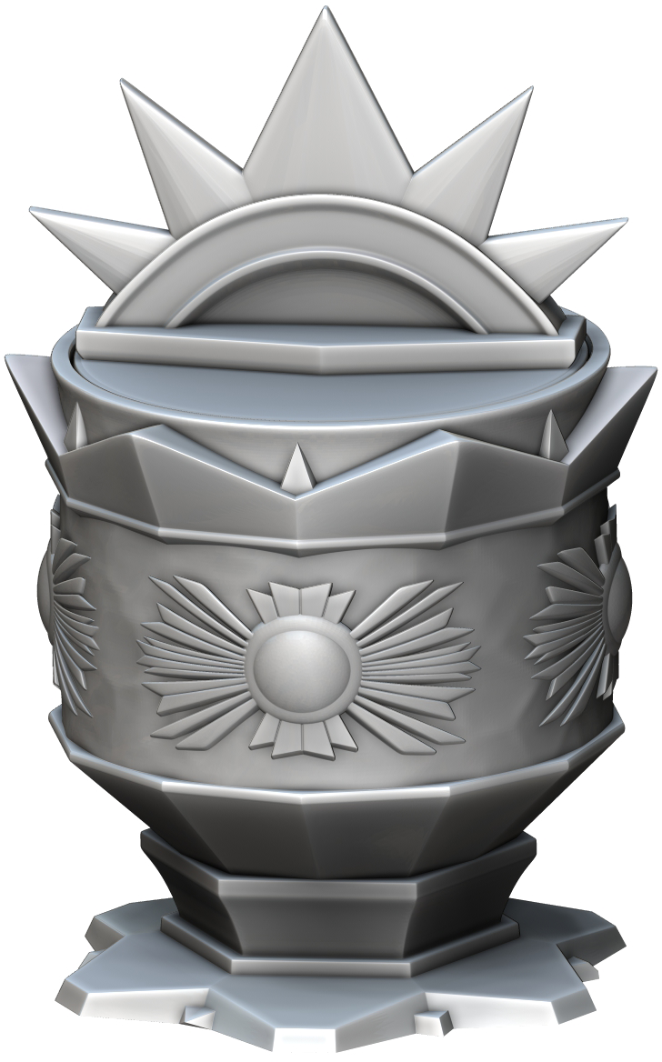 Ars Moriendi - Mythic Dice Box - Paladin - DnD/TTRPG/Roleplaying/Wargames - Helios3DPrinting