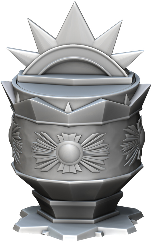 Ars Moriendi - Mythic Dice Box - Paladin - DnD/TTRPG/Roleplaying/Wargames - Helios3DPrinting