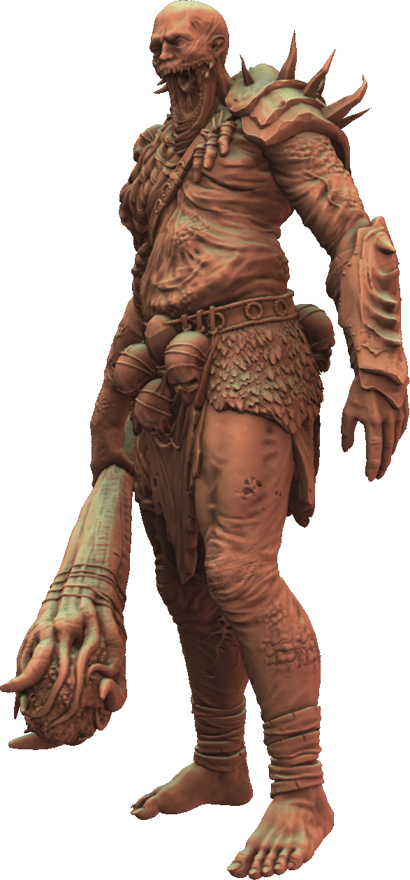 Crippled God Foundry - Shadowcurse - Pale Giant #1 - DnD/TTRPG Figure/Miniature