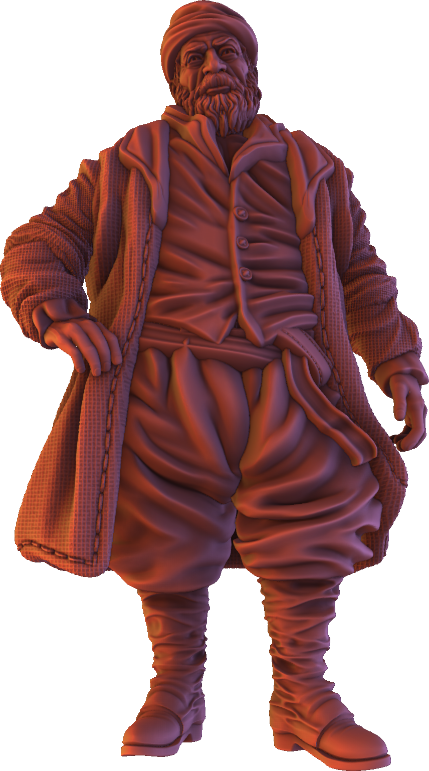 Forged Path - Willowbrook Village - Peasant #1 - DnD/TTRPG Figure/Miniature