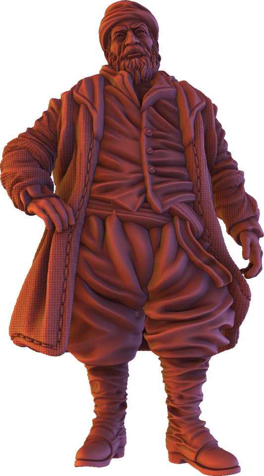 Forged Path - Willowbrook Village - Peasant #1 - DnD/TTRPG Figure/Miniature