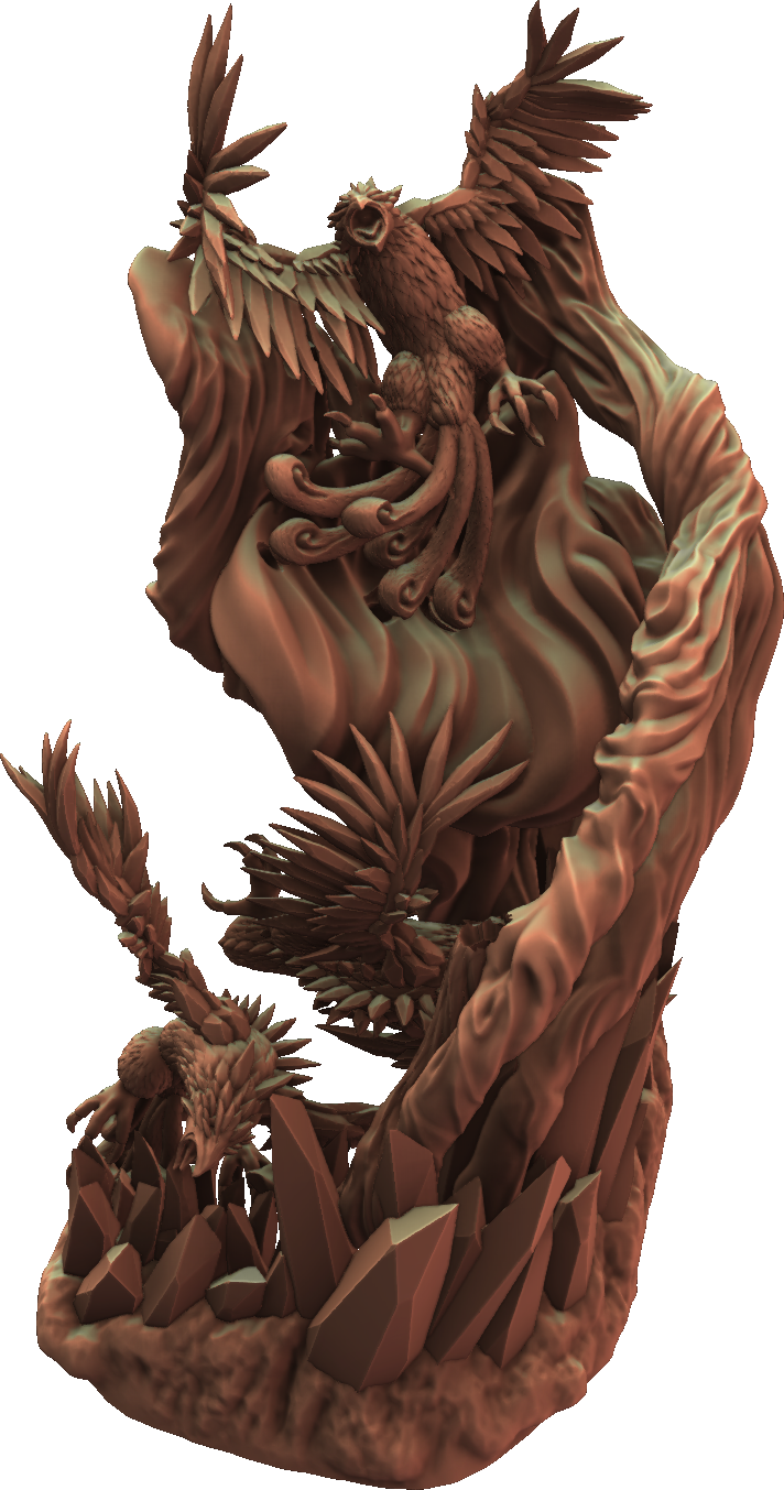 Miniature Evolution - Phoenix Dice Tower - DnD/TTRPG/Roleplaying/Wargames