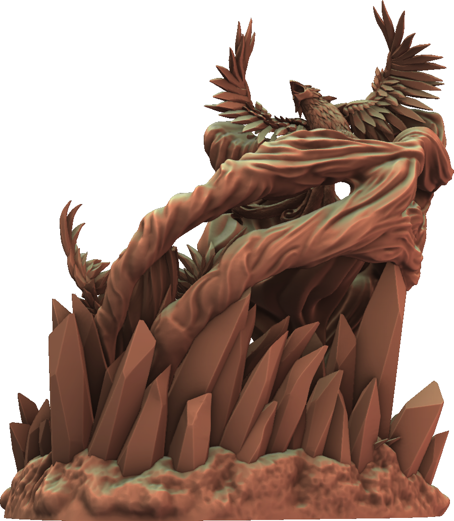 Miniature Evolution - Phoenix Dice Tower - DnD/TTRPG/Roleplaying/Wargames