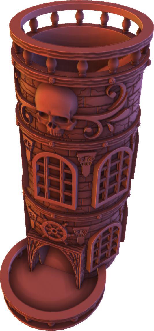 Hera'Stone - Pirate Dice Tower - DnD/TTRPG/Roleplaying/Wargames