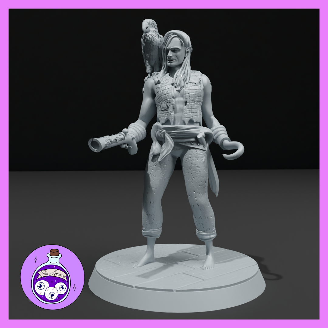 Ella's Arcanum - RPG Essentials #2 - Pirate Cutthroat - DnD/Pathfinder/TTRPG