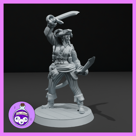 Ella's Arcanum - RPG Essentials #2 - Pirate First Mate - DnD/Pathfinder/TTRPG