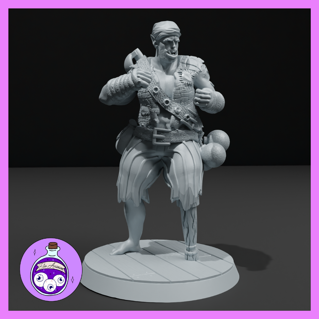 Ella's Arcanum - RPG Essentials #2 - Pirate Sea Dog - DnD/Pathfinder/TTRPG