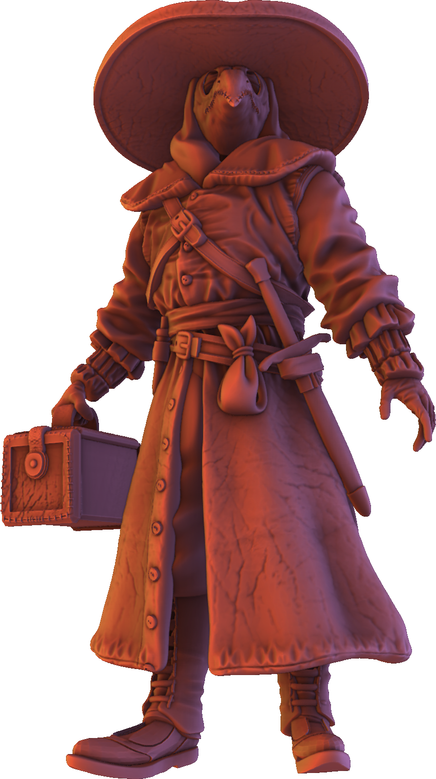 Forged Path - Willowbrook Underworld - Plague Doctor - DnD/TTRPG Figure/Miniature