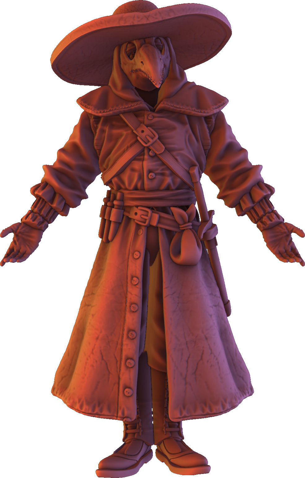 Forged Path - Willowbrook Underworld - Plague Doctor - DnD/TTRPG Figure/Miniature