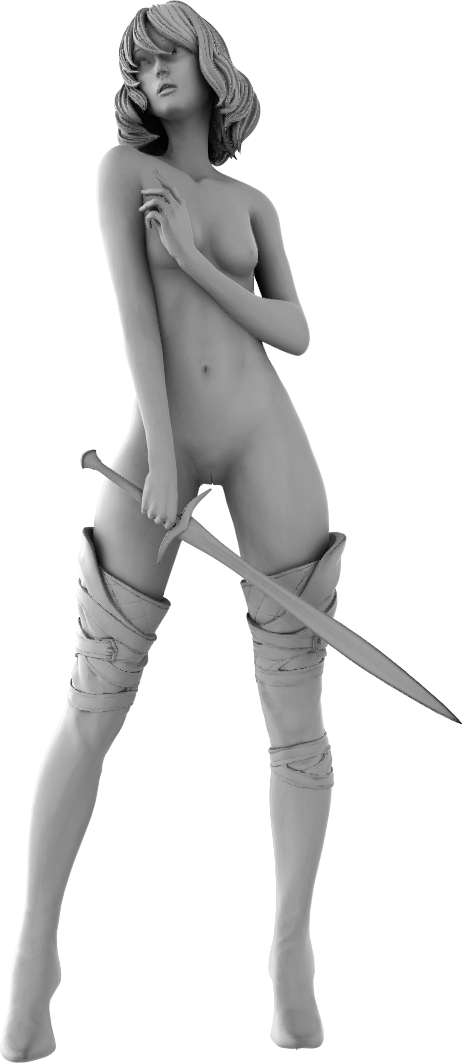 Nick T - Celesta the Rogue - 75/150mm Pin Up/Figure/Model/Diorama