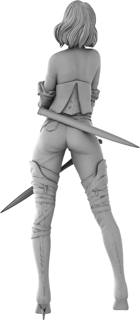 Nick T - Celesta the Rogue - 75/150mm Pin Up/Figure/Model/Diorama