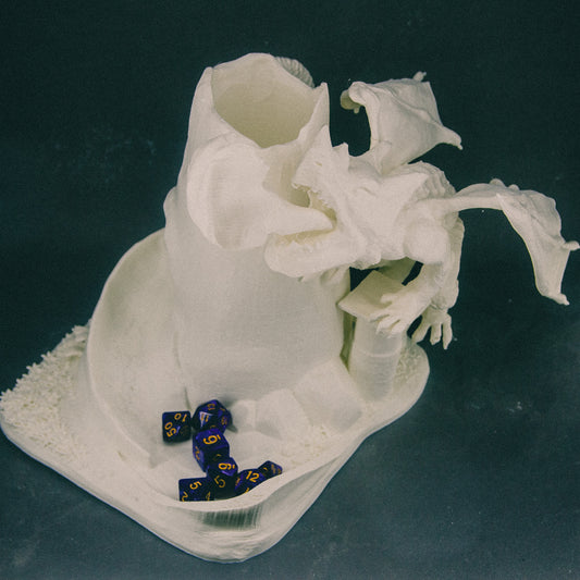 Possibly Cool Dice Tower - Baby Dragon - DnD/TTRPG/Roleplaying/Wargames