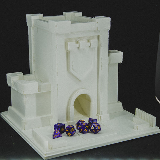 Possibly Cool Dice Tower - Castle - DnD/TTRPG/Roleplaying/Wargames