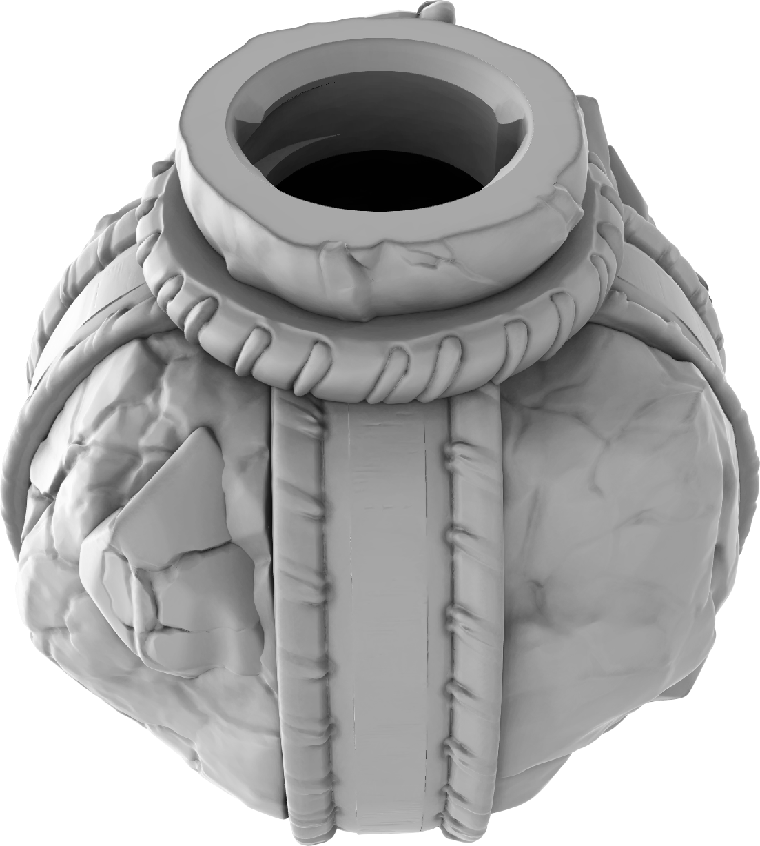 Ars Moriendi - Variety Potion Dice Holder - Stoneskin - DnD/TTRPG/Roleplaying/Wargames - Helios3DPrinting