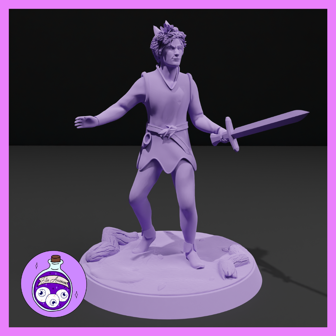 Ella's Arcanum - RPG Essentials #1 - Prince - DnD/Pathfinder/TTRPG Figure
