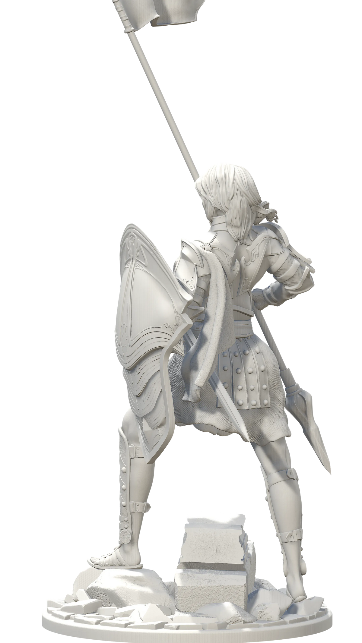 Questkeeper - Commander Adrienne - 75/120mm Pin Up/Figure/Model/Diorama