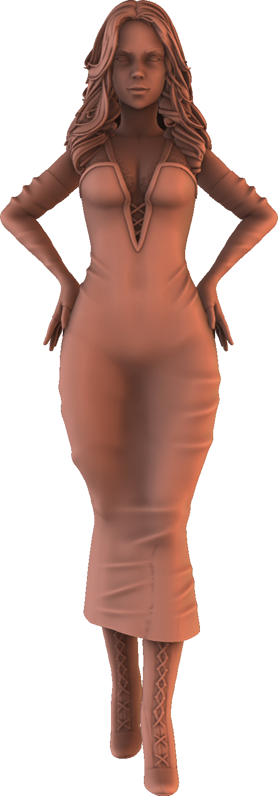 Necropolis of Sakkara - Purple the Succubus #1 - 75mm Pin Up/Figure/Model/Diorama