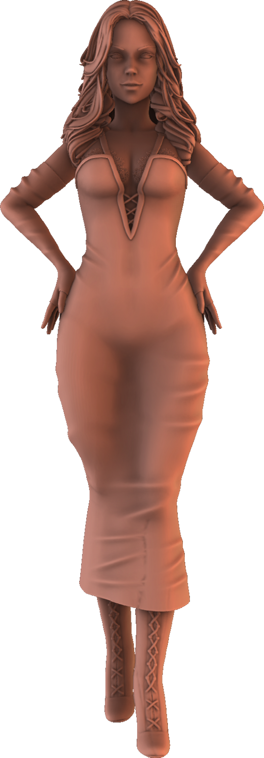 Necropolis of Sakkara - Purple the Succubus #1 - 75mm Pin Up/Figure/Model/Diorama