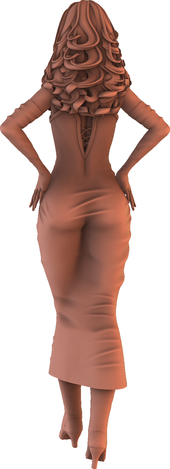 Necropolis of Sakkara - Purple the Succubus #1 - 75mm Pin Up/Figure/Model/Diorama