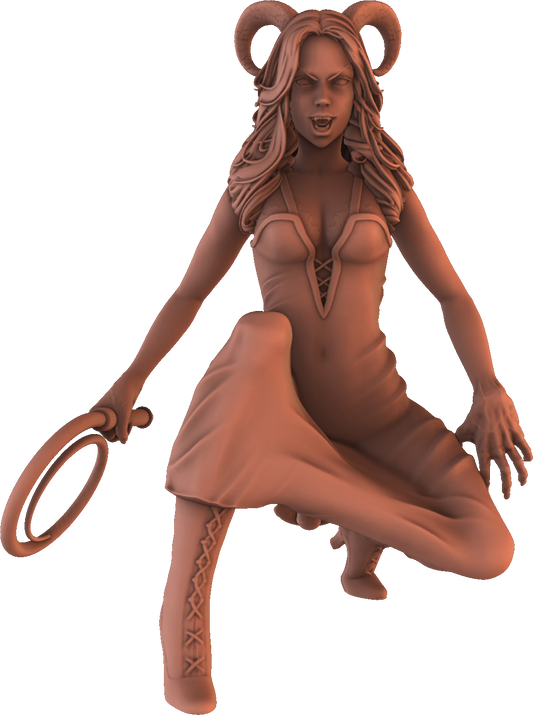 Necropolis of Sakkara - Purple the Succubus #2 - 75mm Pin Up/Figure/Model/Diorama