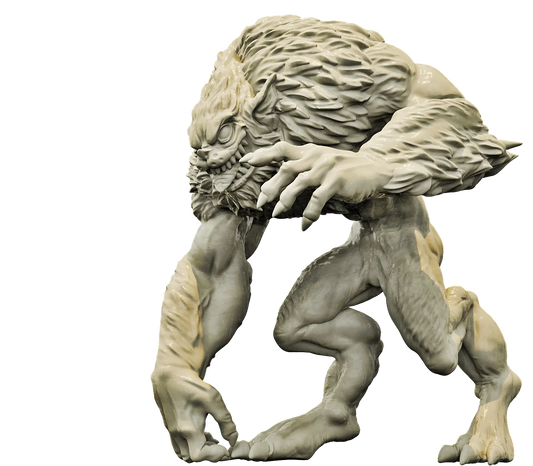 Brayan Nafarrate - Bestiary #4 - Quaggoth #1 - DnD/TTRPG Figure/Miniature
