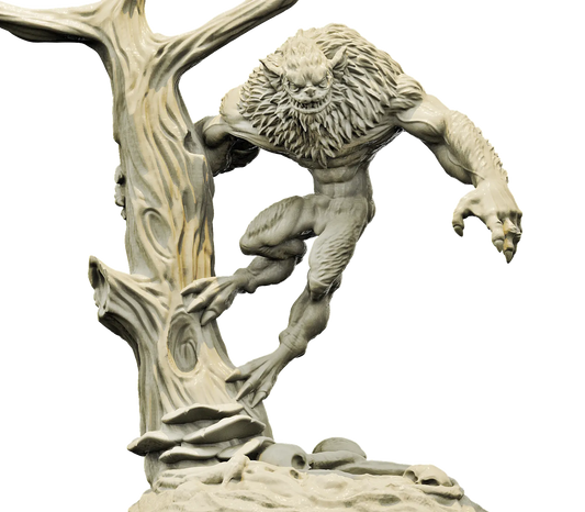 Brayan Nafarrate - Bestiary #4 - Quaggoth #2 - DnD/TTRPG Figure/Miniature