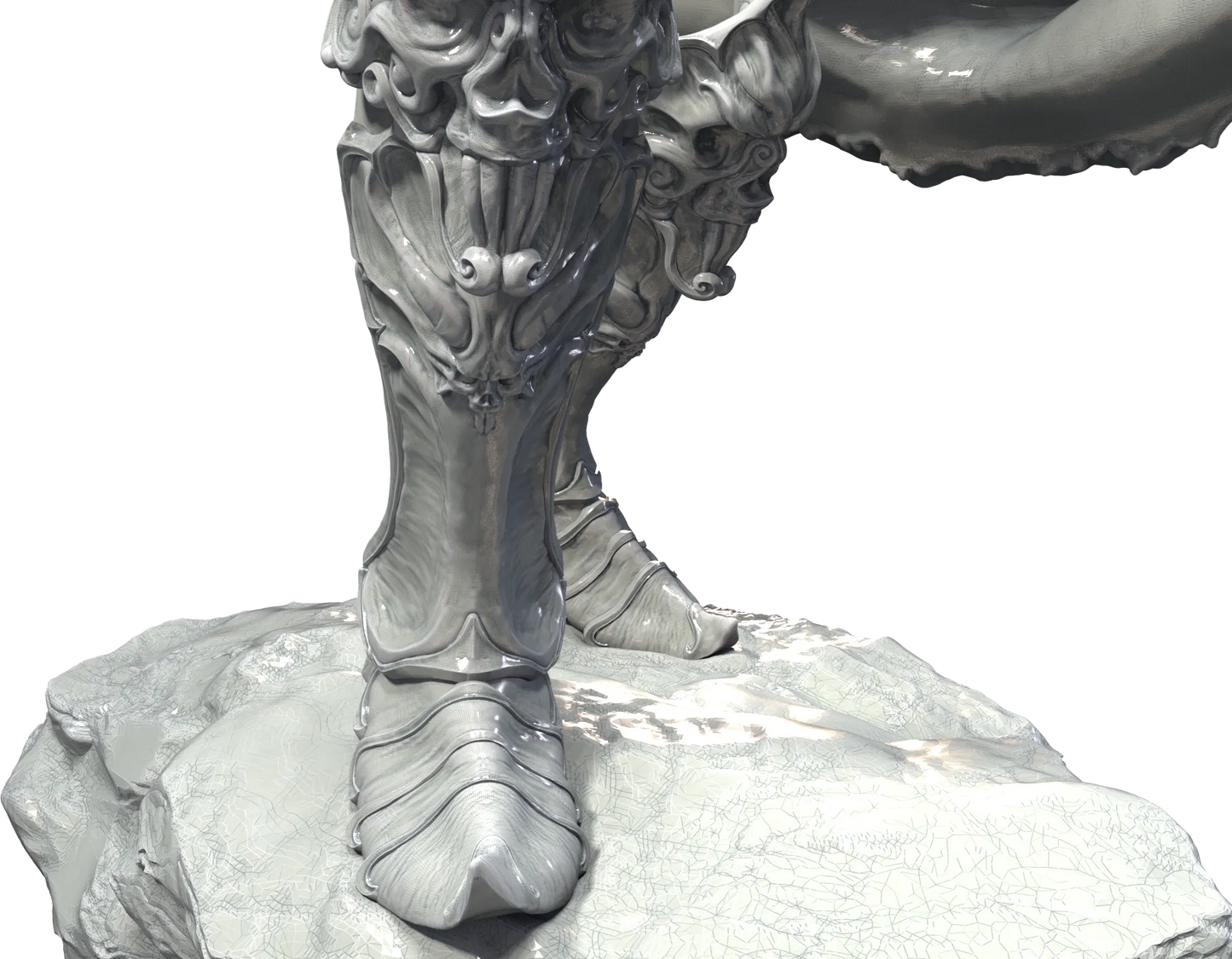 Fantasy Warriors - Artaghas the Undead King - 75/120mm Pin Up/Figure/Model/Diorama