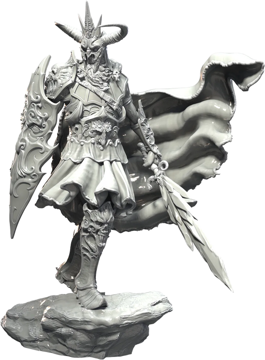 Fantasy Warriors - Artaghas the Undead King - 75/120mm Pin Up/Figure/Model/Diorama