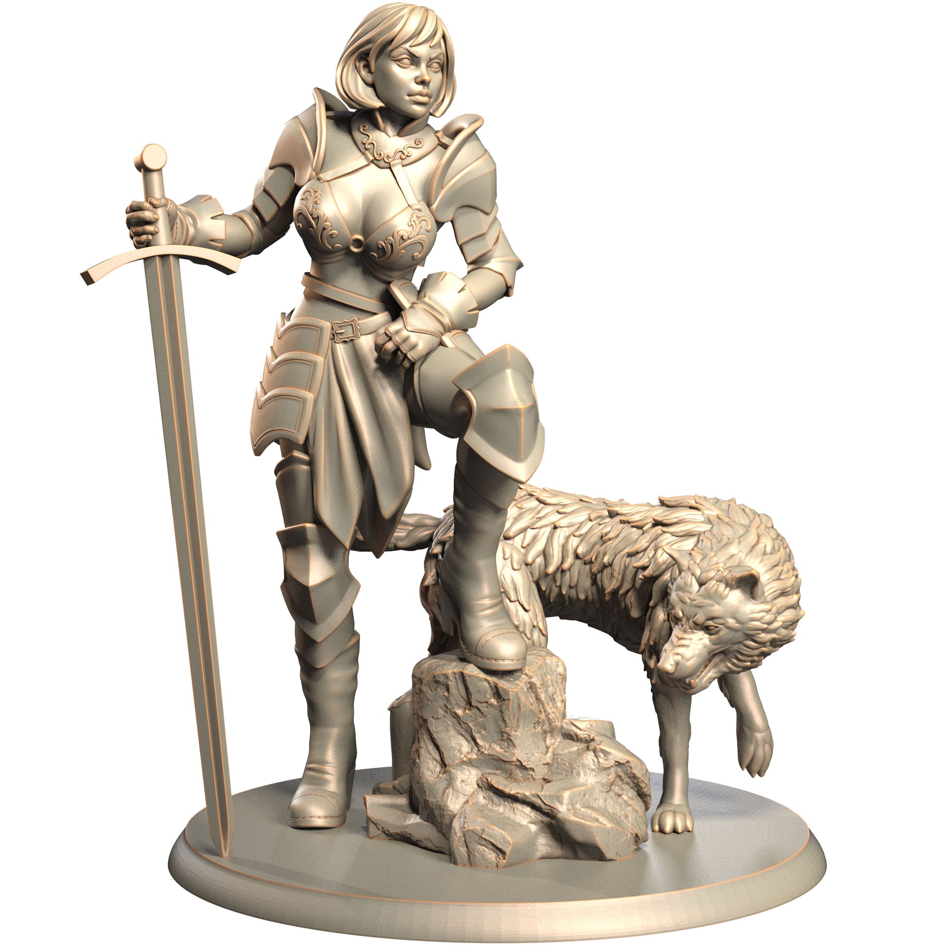 3D IPStudios - Valerie the Vampire Hunter - Pin Up/Figure/Figurine/Diorama - Helios3DPrinting
