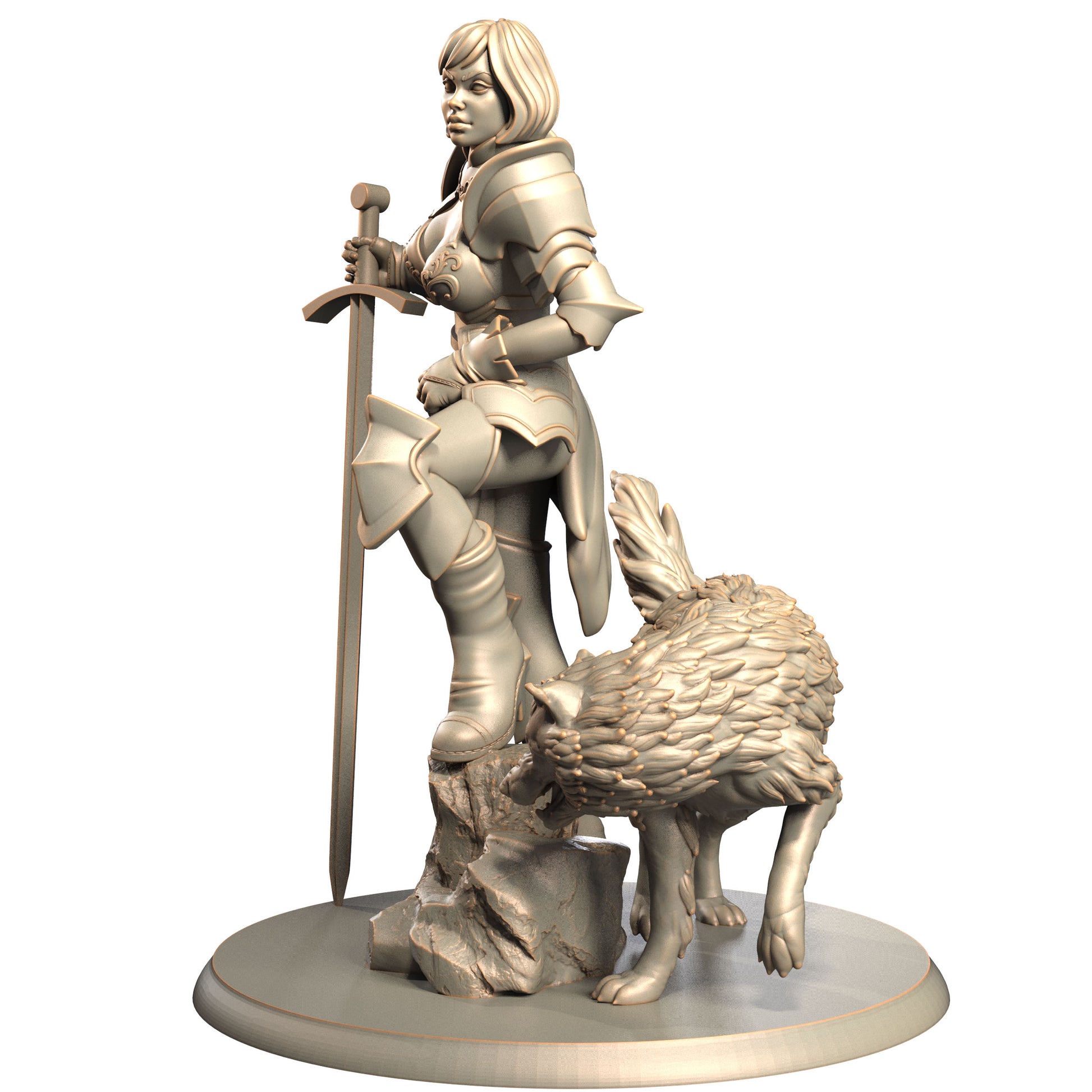 3D IPStudios - Valerie the Vampire Hunter - Pin Up/Figure/Figurine/Diorama - Helios3DPrinting