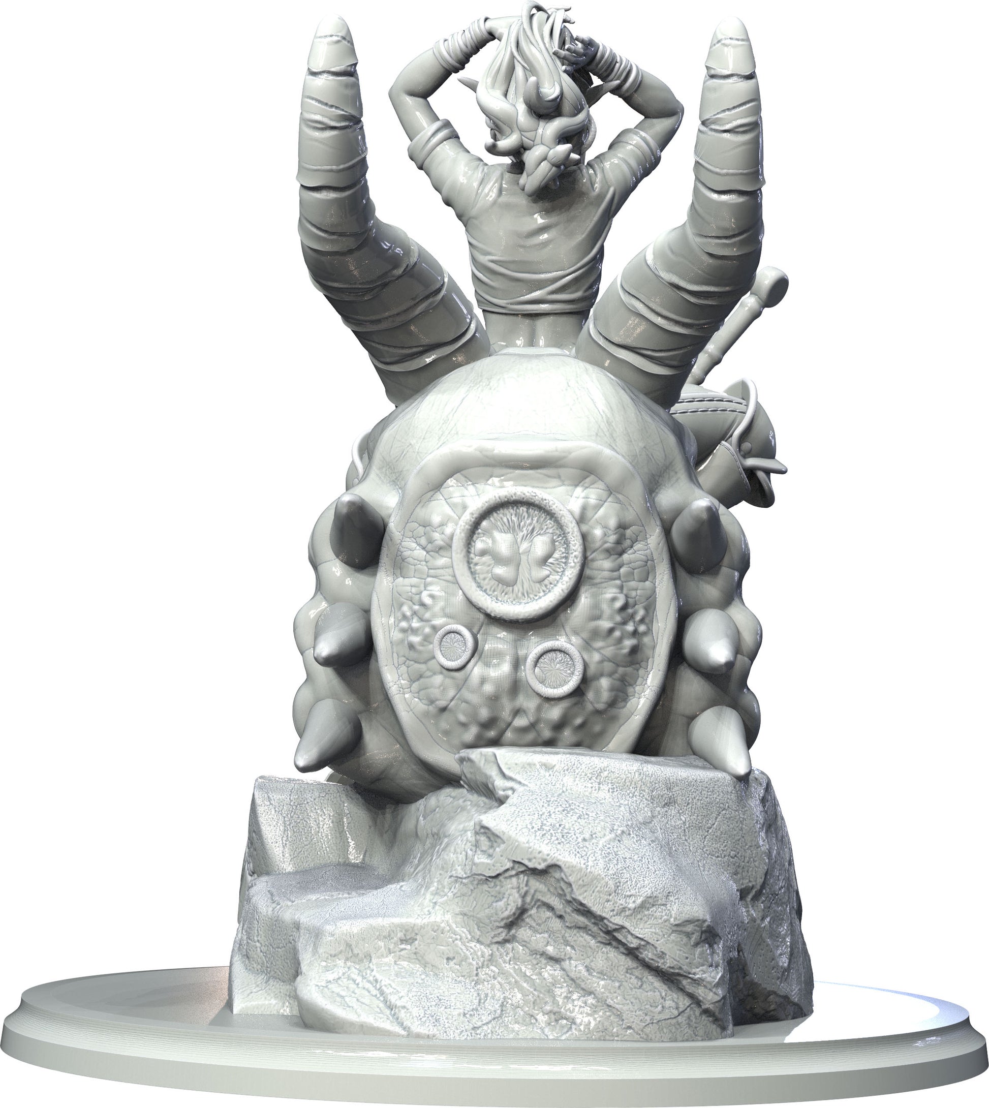 3D IPStudios - Nimrodel the Dragon Hunter - Pin Up/Figure/Model/Diorama - Helios3DPrinting