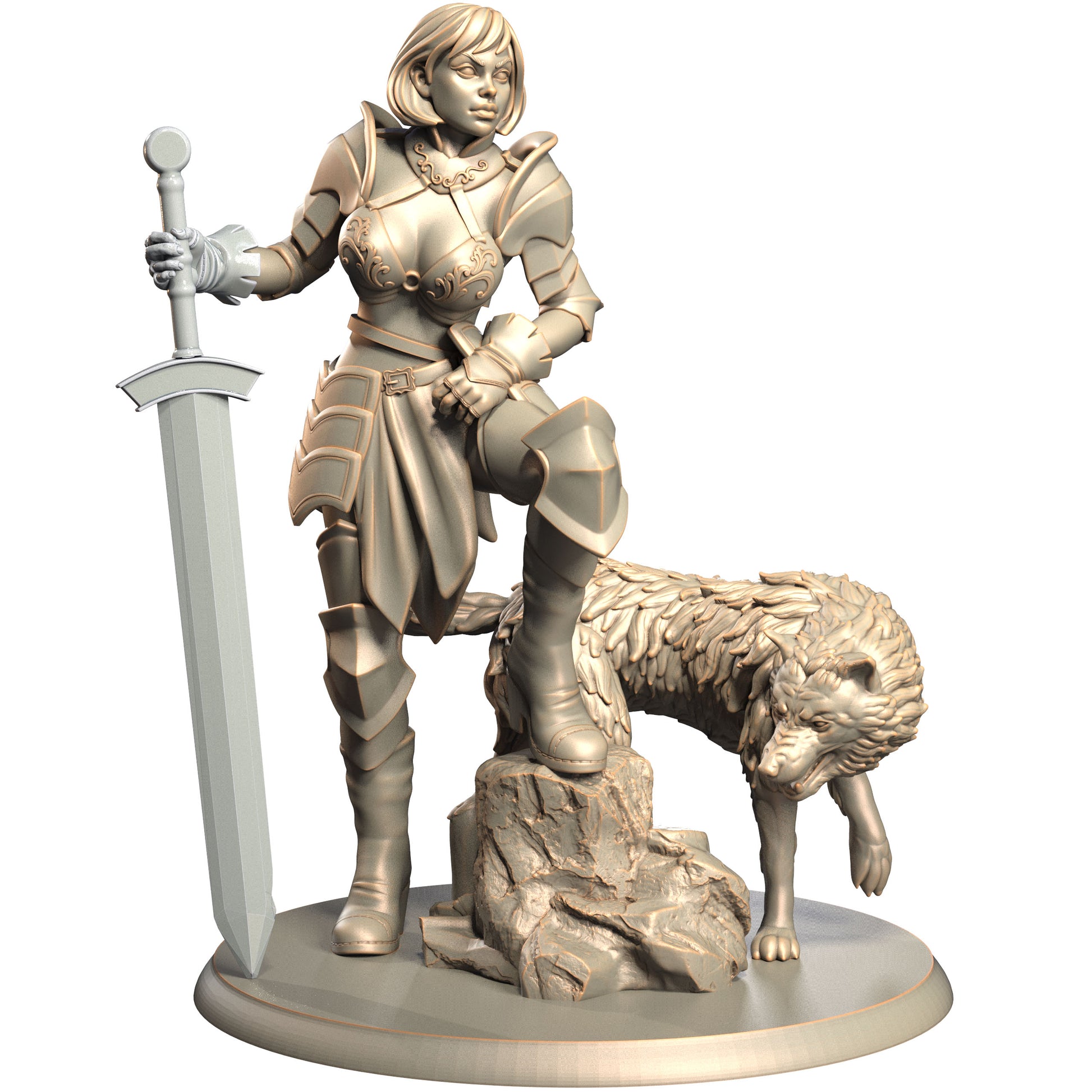 3D IPStudios - Valerie the Vampire Hunter - Pin Up/Figure/Figurine/Diorama - Helios3DPrinting
