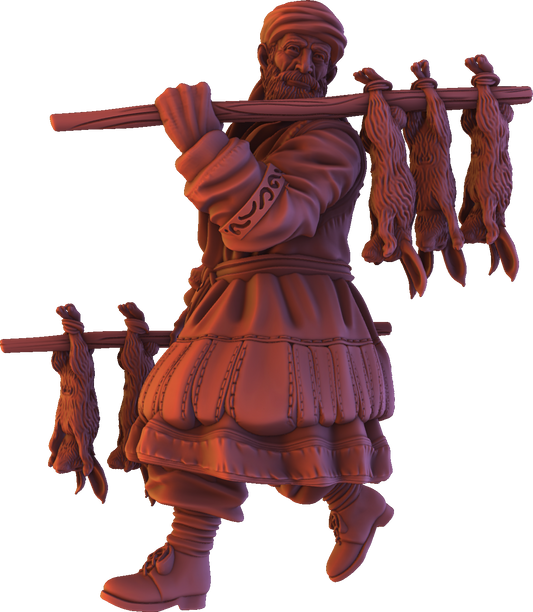 Forged Path - Willowbrook Underworld - Meat Seller - DnD/TTRPG Figure/Miniature