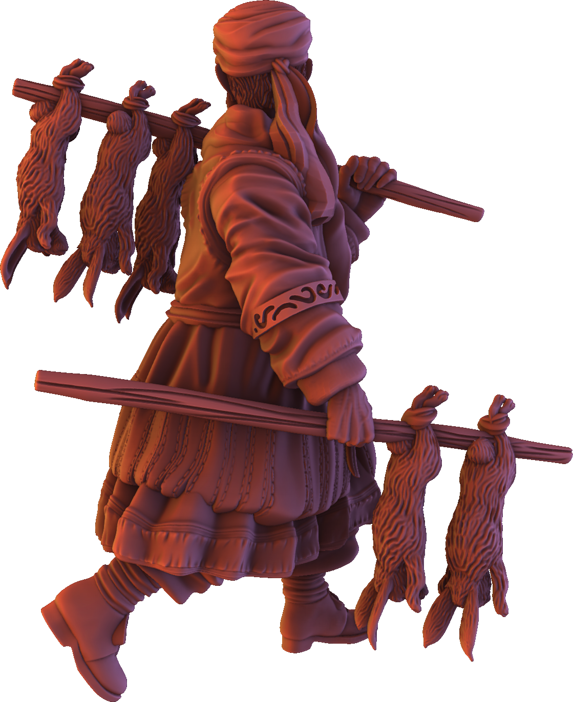 Forged Path - Willowbrook Underworld - Meat Seller - DnD/TTRPG Figure/Miniature